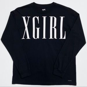 X-Girl Spell Out Long Sleeve Tee
